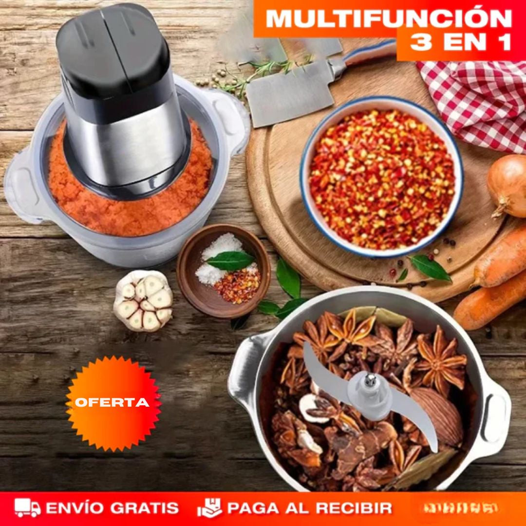 Picador Eléctrico de Alimentos